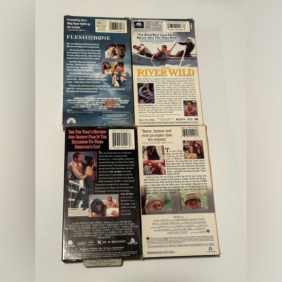 A Collection of 4 VHS Movies - Picture 3 of 3